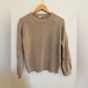 Gap kids Tan Ribbed Knit Sweater